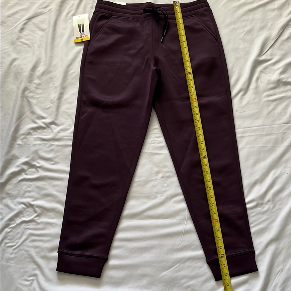 32 Degrees Purple Track Pants with Elastic Waistband - Picture 2 of 9